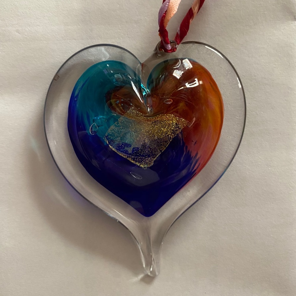 Luke Adams Glass ornament